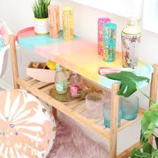 Gradient Bar Cart Diy Projects Diy Projects To Try Retro Home Decor