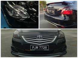 Toyota vios engine detailed with armorall tyre foam. Toyota Vios Tinted Headlamp And Tail Lamp Toyota Vios Toyota Yaris