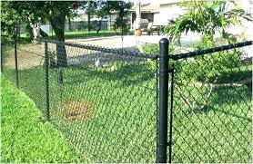 chain link fence post slansing co