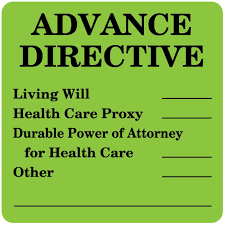 Image result for Advance Directive