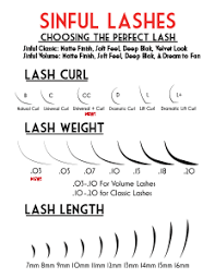 Flat Lash Single Tray Sinful Lashes