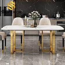 Work with as many colors as you would like to embrace the new 2020 vibe. China White Marble Dinner Table Set For Restaurant Best Selling 2020 China Dining Table Dining Table Set 6 Chairs