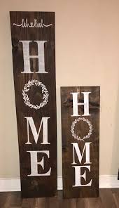 Welcome Sign Rustic Home Wood Sign Home Sign Porch Sign Vertical Welcome Sign Wood Signs For Home Porch Signs Diy Wood Signs