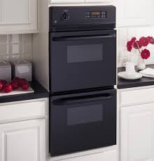 How to build a oven cabinet. Ge Jrp28bjbb 24 Inch Double Electric Wall Oven With 2 7 Cu Ft Upper Oven Smartset Controls And And 2 7 Cu Ft Lower Oven Black