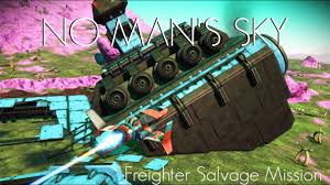 No man's sky vr boasts 'regular' freighters and 'capital' freighters, which vary wildly in inventory size and exchange value. No Man S Sky Crashed Freighter Exploration And Salvage Mission Atlas Rises Update 1 3 Youtube