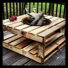 Gartentisch Paletten Blumenkasten Diy Holz Palette