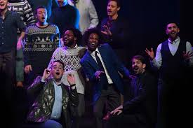 ICYMI: Drew Hedges, Art Young, Chase Wagner, Edric Mitchell, Jared Yoder,  Matty Rohrer, and Kyle Barker performed “Christmas Dance” by Darren Criss  at this year's Circle of Lights! 🎄 See the fully
