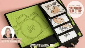 Today we will be making a fun unique fold that pops up and flips open and. How To Make A Photo Booth Film Strip Flip Card Featuring Stampin Up Capture The Good Youtube