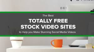 In this article, we've compiled a list of all the best free stock video sites to help you find amazing stock footage for your video marketing campaigns. The Best Totally Free Stock Video Sites To Help You Make Stunning Social Media Videos Andrew Macarthy Social Media Marketing