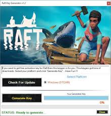 Raft Key Generator Steam V1 2 Rafting Steam Generation