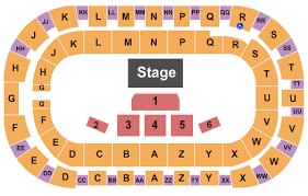 Toyota Center Seating Chart Kennewick