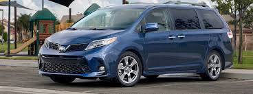 L, le, se, se premium, xle, xle premium, limited and limited premium. 2019 Toyota Sienna Infotainment And Technology Features