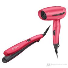Arzum Ar591 Pink Sac Kurutma Makinesi Ve Duzlestirici Set Fiyati