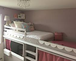 It can help transform a spare. Diy Loft Bed Playhouse And Reading Nook Heather S Handmade Life