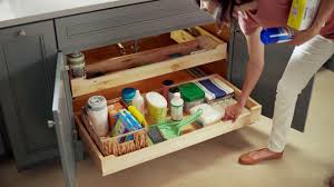 kraftmaid sink base with roll out
