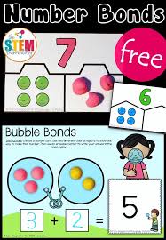 Can be used in small groups, whole group, or individually as centers!*n. Hands On Number Bond Activities The Stem Laboratory Fun Math Centers Numbers Kindergarten Math Activities