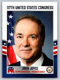 2021 Fascinating Cards 117th US Congress John Joyce Pennsylvania GOP #437