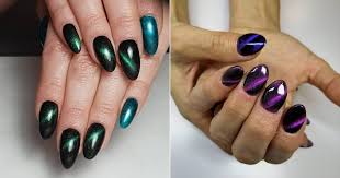 Sourcing guide for shellac gel polish: Cat Eye Nail Art Trend Popsugar Beauty Uk