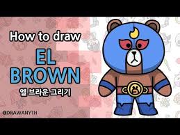 (✿◡‿◡) today's video is 「how to draw el primo (remodel) profile icon with all 28 voice. How To Draw El Brown Brawl Stars Line X Brawl Stars Ø¯ÛŒØ¯Ø¦Ùˆ Dideo