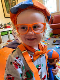 Help yourself table for trick-or-treaters at front door