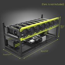 Crypto coin gpu mining rig raven grin beam ethereum eth bitcoin btc 3x rtx 2080. Veddha 8 Gpu Mining Rig Aluminum Stackable Case Open Air Frame Eth Zec Bitcoin Computer Cases Computer Components Parts