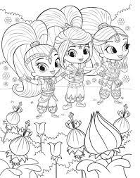 Download and print free shimmer and shine celebrate halloween coloring pages. Shimmer And Shine Coloring Pages 100 Pictures Free Printable