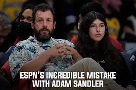 ESPNs incredible mistake with Adam Sandler | Marca