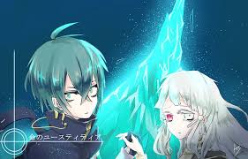Hd Wallpaper Anime Original Boy Girl Green Eyes Green Hair Red Eyes Wallpaper Flare He usually wears a blue tabard with orange color decorate design which is red in the 2011 anime series and he also wear a white full body training suit. boy girl green eyes green hair