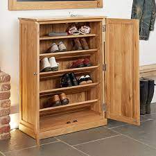This cabinet was designed with my size 9 shoes in mind, but if you need more length, just use a wider. Large Oak Shoe Storage Cupboard Mobel Sale Now On Up To 70 Off Store