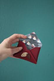 Petits Oiseaux Porte Cartes Rouge Piou Piou Atelier Petit Moineau 2019 Chute De Tissu Porte Carte Etsy