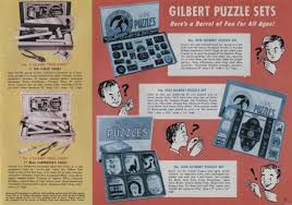 We also deliver quality games and toys, including checkers, 'opoly, shake n' score, and more. Gilbert Puzzle Set A C Gilbert Catalog Archive