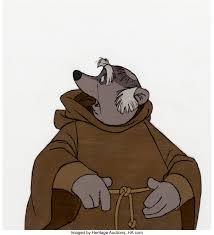 Mel brooks had previously worked on a comedic robin hood. Robin Hood Friar Tuck Production Cel Walt Disney 1973 Robin Hood Robin Hood Disney Disney Theme