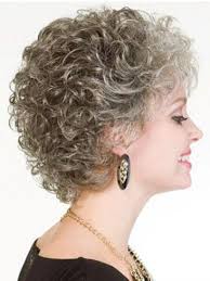 Short Curly Gray Synthetic Hair Capless Wig Gray Hair Wigs Grey Hair Wig Curly Hair Photos Short Permed Hair