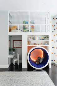 Cute Modern And Grown Up Version Of A Kid S Room With Small Splashes Of Color Cool Kids Rooms Kids Rooms Diy Modern Childrens Room