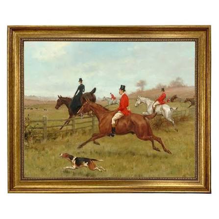 Fox Hunting Vintage Vintage Henry Thomas Alken Fox Hunting Print Circa 1960 – In The Vintage Kitchen