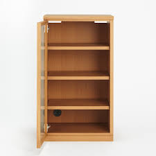Take a look at the top glass cabinet with glass doors available this year. Shop Wooden Cabinet Glass Door Slim Oak Online Muji