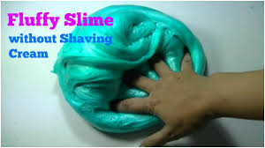 How to make fluffy slime without glue using shaving cream! How To Make Fluffy Slime Without Shaving Cream And No Borax It S So Simple Recipe Fluffy Slime Youtube