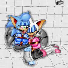 Sapphire Sonic and Rouge in Bondage Sisters by SonicTheBatGirl -- Fur  Affinity [dot] net