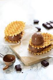 Glace Au Chocolat Sans Sorbetiere Et Sans Oeufs Un Dejeuner De Soleil Glace Au Chocolat Recette Glace Glace Chocolat