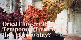 Florist does delivery throughout toronto. In The Clouds With Dried Flower Installations Thursd