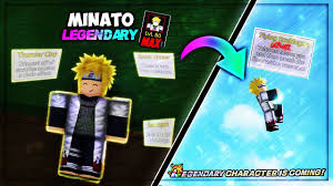 Anime mania discord roblox education! Busted Unit Legendary Maxed Minato Showcase I Anime Mania I Youtube