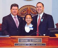 Langley Williams serves as page