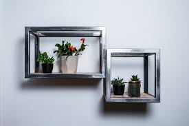 Check spelling or type a new query. Etagere Murale Style Industriel Fait Main Tablette En Acacias Cube Ou Rectangle En Metal Mobilier Design Meuble Acier Bois Design Floating Shelves Etsy