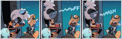 Hedgehogs Can't Swim: Sonic the Hedgehog: Tangle & Whisper: Issue 3