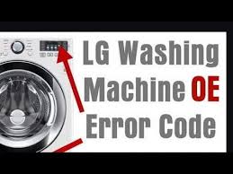 Lg direct drive washers are popular with customers. Lg 0e Error Audio Drama Org