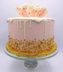 A few weeks ago, i had a very special opportunity to make a pink drip cake for a special shoot with instagram! White Rose Gold Drip Cake Novocom Top