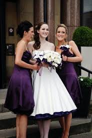 Google Image Result For Http Www Hitched Co Uk Chat Resized Image Ashx Size Tea Length Wedding Dress Tea Length Wedding Purple Wedding Dress
