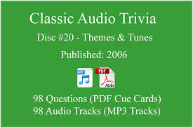But, if you guessed that they weigh the same, you're wrong. Classic Game Show Mania Audio Trivia Disc 20 Themes Tunes Released 2006 Game Show Trivia Material
