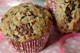 Muffins Au Chocolat Et Aux Graines De Lin Vegan La Cuisine D Anna Et Olivia Muffin Chocolat Muffin Vegetalien Recette Muffin