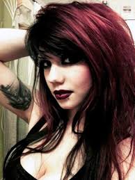 Black And Red Hair Styles Pin By Kristin Stuckmyer On Hair Makeup Hair Hair Styles Hair Inspiration